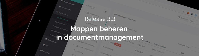 Release 3.3 - Mappen beheren documentmanagement